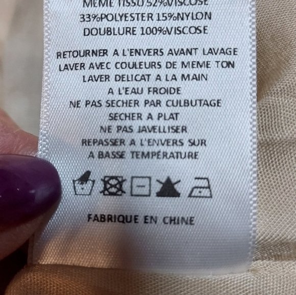 Miss Me Sweet Innocence Dress Cream Dress Large - Picture 3 of 15